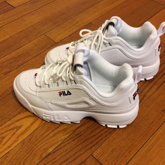 fila disruptor worn